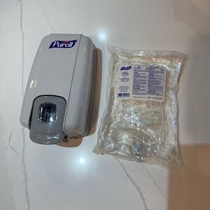 Purell White and Gray Hand Sanitizer Dispenser